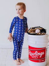 Cloud Layette - Baseball Bats Navy